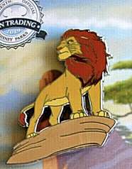 40451 - 2019 The Lion King Booster Pin Set - Adult Simba on Pride Rock alternate image