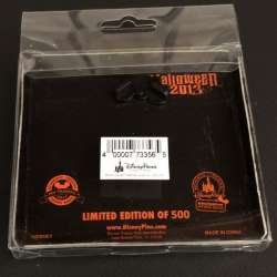 6300 - Halloween 2013 - Hitchhiking Ghosts Stained Glass Jumbo Pin - Disney Store US alternate image