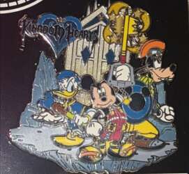 'Sci-Fi Academy - Mickey, Goofy, Donald Kingdom Hearts - DLR'