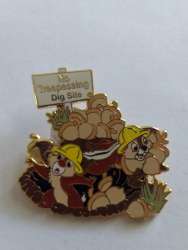 33493 - The Museum of Pin-tiquities - Disney Pin Celebration 2009 - Chip and Dale Dig Site Diorama Box Set - Walt Disney World alternate image