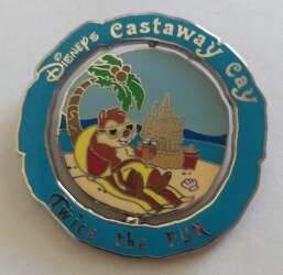 'Castaway Cay - Twice the Fun - Chip and Dale Spinner - DCL'