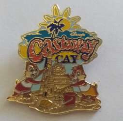 'Castaway Cay - Building A Cinderella Sand Castle - Chip and Dale - DCL'