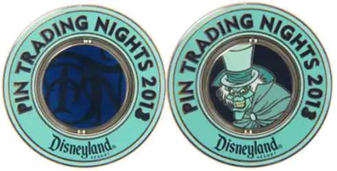 3357 - Pin Trading Night 2013 - The Hatbox Ghost Spinner - Disneyland Resort alternate image