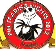 33620 - Pin Trading Nights 2012 - 2012 - Jack Skellington - Disneyland Resort alternate image