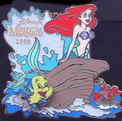 History of Art Series - Ariel, Flounder and Sebastian - 1989 - DLIC