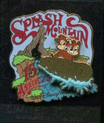 33785 - Attraction Anniversaries - Splash Mountain 15th Anniversary - Chip 'n' Dale - Walt Disney World alternate image