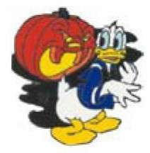 23091 - 2007 Hidden Mickey - Trick or Treat - Donald Duck - Disneyland Resort alternate image