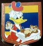 17038 - 2012 Pin Trading Starter Set - Donald, Chip, & Dale - Disney Cruise Line alternate image
