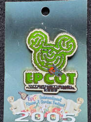 'EPCOT International Flower &amp; Garden Festival 2005 - Mickey Icon Labyrinth - WDW'