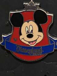 2012 Hidden Mickey - Crest Collection - Mickey Mouse - DLR