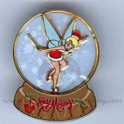 Mickey&#039;s Very Merry Christmas Party (MVMCP) 2004 - Tinker Bell Snow Globe - WDW
