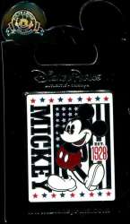 12921 - Patriotic Mickey - USA Flag - Est. 1928 alternate image