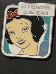 1239 - 2007 Hidden Mickey - Quotes by a Princess - Snow White - Disneyland Resort alternate image