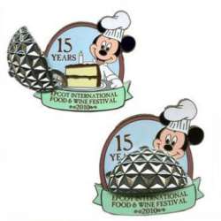 15th Years - Chef Mickey Mouse with Spaceship Earth Cloche