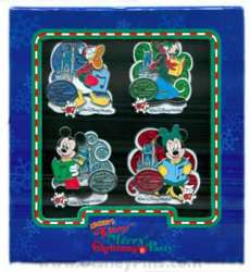 Mickey&#039;s Very Merry Christmas Party (MVMCP) 2007 - Boxed Pin Set - WDW