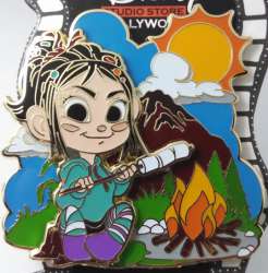 1474 - DSSH Summer Outdoors Collection - Vanellope Roasting Marshmallows - Disney Studio Store Hollywood / Soda Fountain alternate image