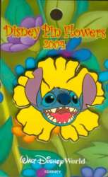 12589 - Disney Pin Flowers Pursuit Map Collection - Stitch - Walt Disney World alternate image