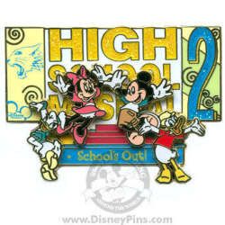 'Mickey's Pin Odyssey 2008 - Mickey and the Gang as High School Musical 2 Cast - DLR'