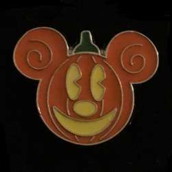 Pumpkin Mickey Head