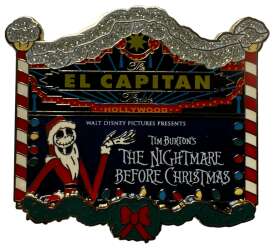 3465 - El Capitan Marquee Series - The Nightmare Before Christmas #8 Jack Skellington - Disney Studio Store Hollywood / Soda Fountain alternate image