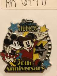 34748 - Cast Exclusive - Disney’s Hollywood Studios 20th Anniversary Cast Member - Theme Park Cast Member Exclusive alternate image