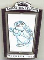 14671 - Animation Legends - Pin of the Month - Thumper - March 2002 - Walt Disney World alternate image