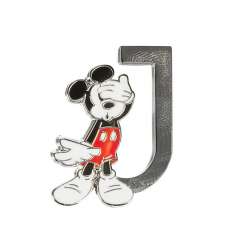 Mickey Mouse 'J' Letter Pin