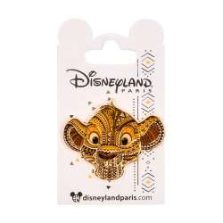 The Lion King Lifestyle Collection - Simba Head Pin (Patterned) - DLP