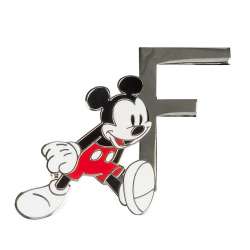 Mickey Mouse ‘F’ Letter Pin