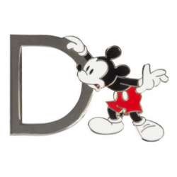 Mickey Mouse ‘D’ Letter Pin