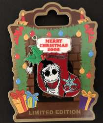 20082 - 2008 Christmas Stocking - Jack Skellington - Disneyland Resort alternate image