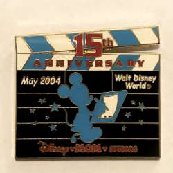 34807 - MGM Studios Cast Exclusive Anniversary - Disney’s MGM Studios 15th Anniversary Clapboards — Animation Mickey CE - Walt Disney World alternate image