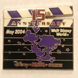 34809 - MGM Studios Cast Exclusive Anniversary - Disney’s MGM Studios 15th Anniversary Clapboards — Director at Camera - Walt Disney World alternate image