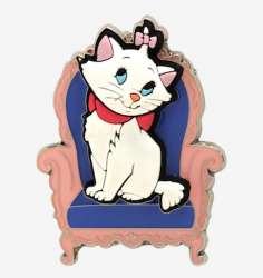 34820 - BoxLunch - Disney - 3D Marie lounging on chair - Loungefly alternate image