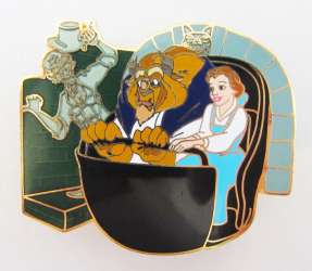 22722 - Princesses and Princes on Thrill Rides - Haunted Mansion - Belle and Beast - Walt Disney Imagineering alternate image