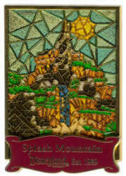'Stained Glass - 2008 Pin of the Month - Cast Exclusive - DLR - Splash Mountain - Stained Glass - Cast - DLR'