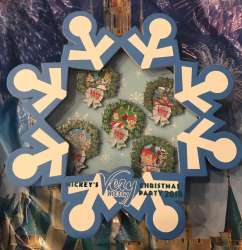 Mickey&#039;s Very Merry Christmas Party (MVMCP) 2018 - Five Pin Boxed Set with One Completer - WDW
