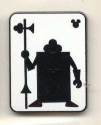 23541 - 2018 Hidden Mickey - Alice in Wonderland Cards - Two of Clubs - Walt Disney World alternate image