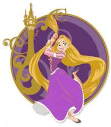 19873 - ACME - Golden Magic Series - Princess Rapunzel - Artland / ACME alternate image