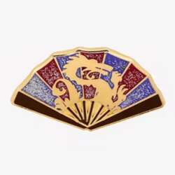 'Loungefly - Mulan Pin Set - Fan - LFLY'