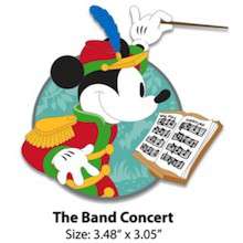 20774 - Mickey Through the Years Profile Collection - The Band Concert - Walt Disney Imagineering alternate image