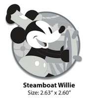 20773 - Mickey Through the Years Profile Collection - Steamboat Willie - Walt Disney Imagineering alternate image