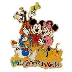 3513 - Walt Disney World - Mickey, Minnie, Goofy, Donald and Pluto - Walt Disney World alternate image