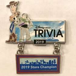 Disney Store Cast Member - Trivia Champion 2019 - Toy Story 4