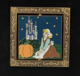 5813 - Wedding Princess Set of 6 Spinner Pins - Cinderella and Prince Charming - Disney Store US alternate image