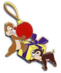 Click to view the Chip & Dale with a Present and Ornament details