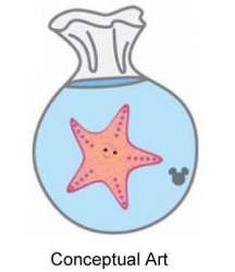 47563 - Cast Lanyard Series III - Finding Nemo 10th Anniversary - Peach - Disneyland Resort alternate image