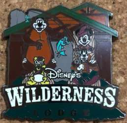 26110 - Disney's Wilderness Lodge - Mickey, Goofy, Donald, and Humphrey the Bear - Walt Disney World alternate image