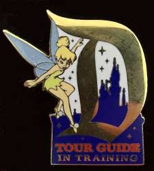 Tour Guide in Training with Tinker Bell