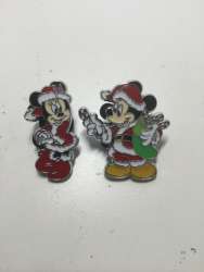 Christmas - Santa Mickey and Minnie Mouse - LFLY